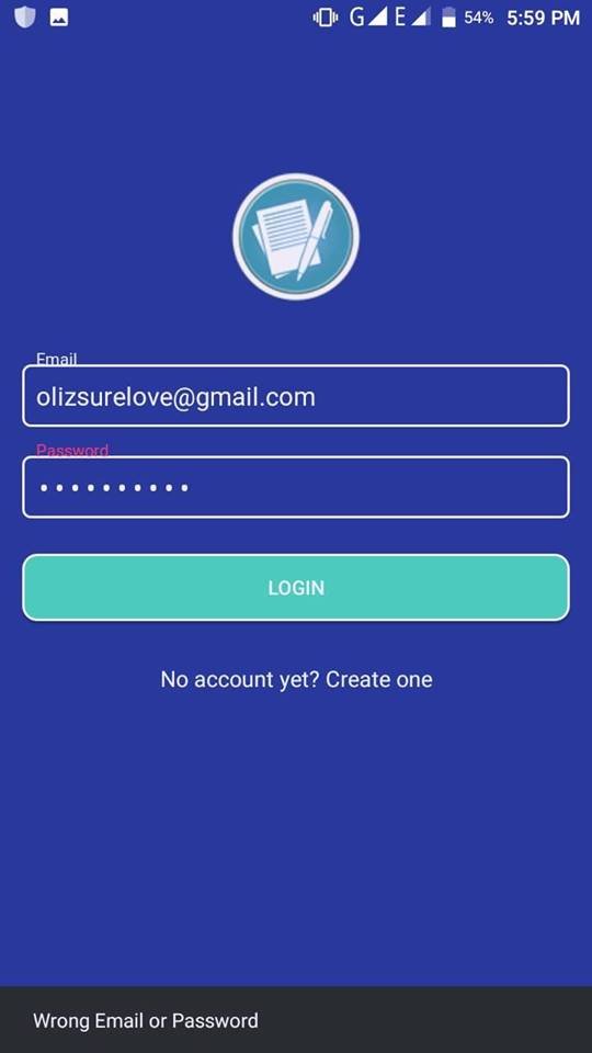 Login Form