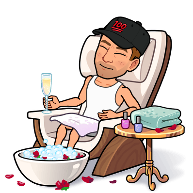 bitmoji spa day