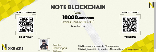 Note Blockchain