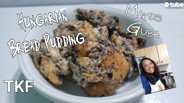 Hungarian Bread Pudding Makos Guba Easy Dessert For Christmas