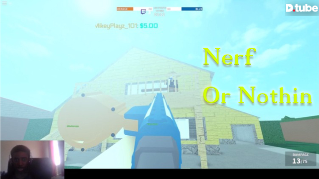 roblox nerf fps