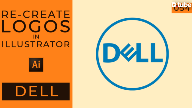 Dell Logo In Adobe Illustrator Steemit