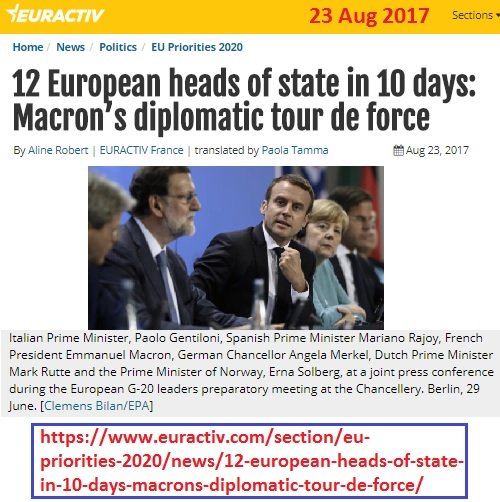 Macron to Deliver Vision for EU Democracy in Athens — Steemit