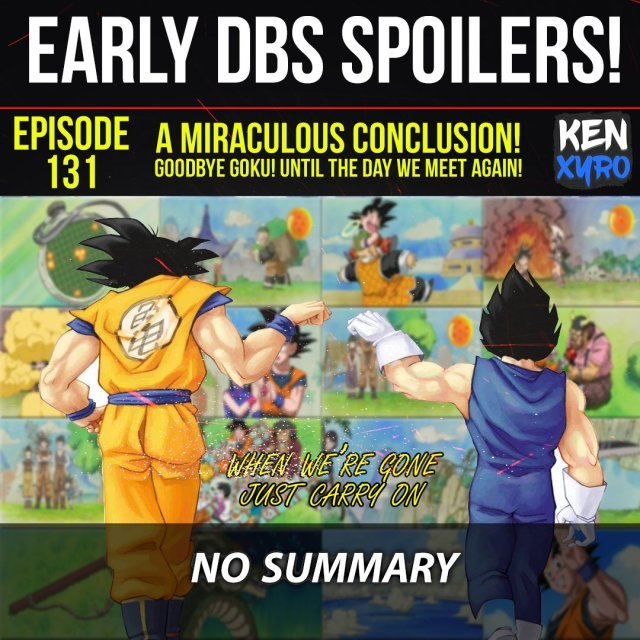 Dragon Ball Super Episode 130 New Spoilers