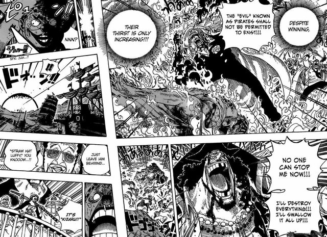 Why Luffy and Yonko Commanders are not at the same level as Admirals