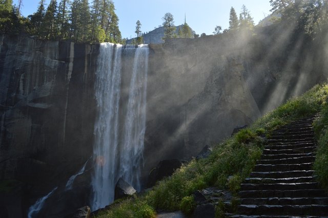 The Waterfall At Cliff's Edge