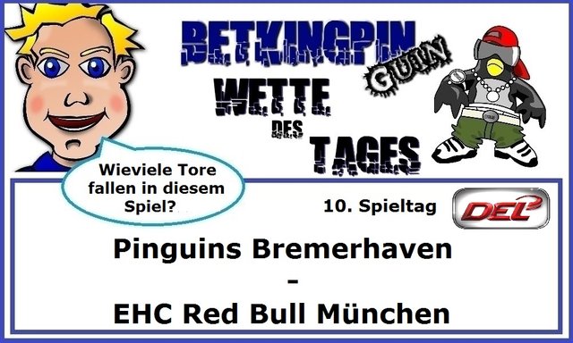Sportwette 8: DEL - Pinguins Bremerhaven : Red Bull München