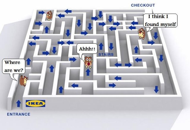 Lost at Ikea