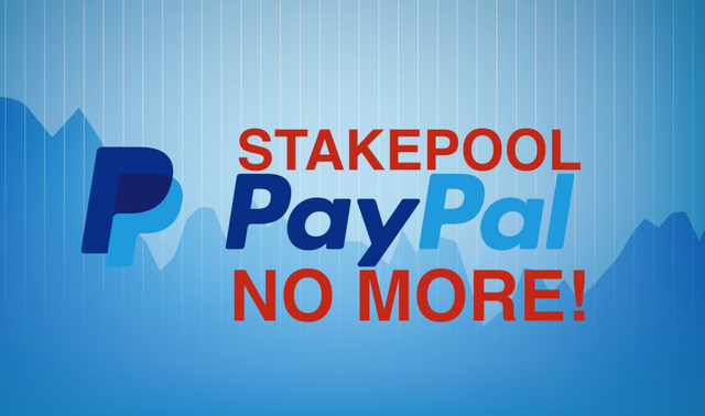 Stakepool PayPal No More!