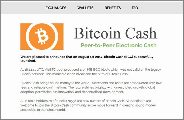 Bitcoin cash difference