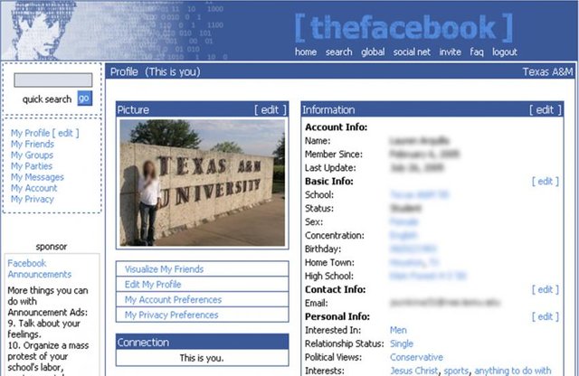 RÃ©sultat de recherche d'images pour "facebook 2004"