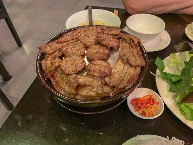 Visiting The Most Popular Place for Bun Cha in Saigon Quan Nem