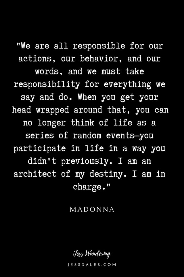 Madonna Quote