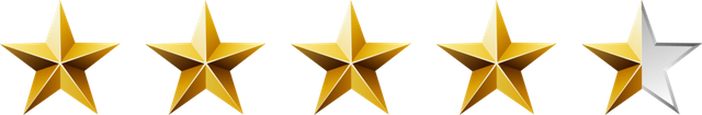 Image result for 4.5/5 rating star