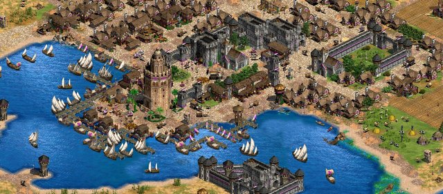 Age of Empires 2 Stadt