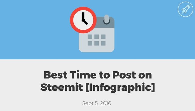best time to post on steemit