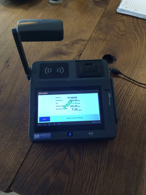 Bitcoin POS system