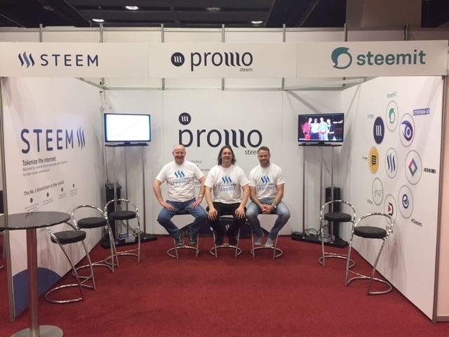 the steem stand