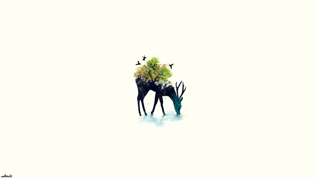 147487-deer-minimalism-nature.png