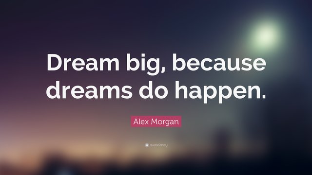 How to Encourage Yourself to Dream Big