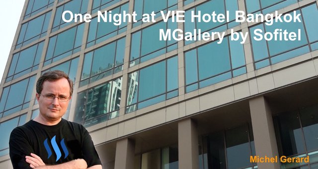 One Night At Vie Hotel Bangkok Mgallery By Sofitel Steemit