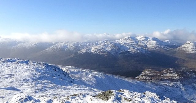 41 Another lovely one of Beinn Bheula iwth fluffy clouds.jpg