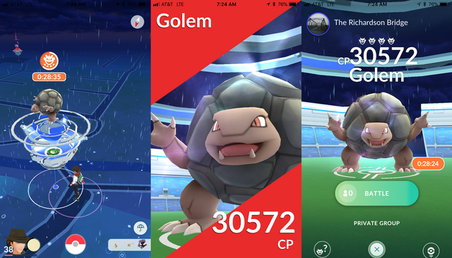 Pokemon go golem raid sale