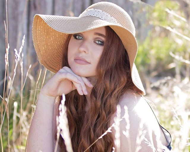 Summer Hat Nature Beautiful Fashion Woman Girl.jpg