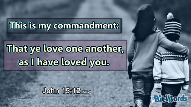 bitwords steemit This is my commandment, That ye love one another, as I have loved you. John 15 12.jpg