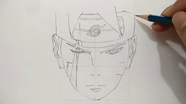 Drawing Boruto and Naruto 