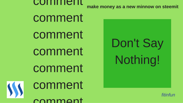 fitinfun How to make money as a new minnow on steemit comment.png