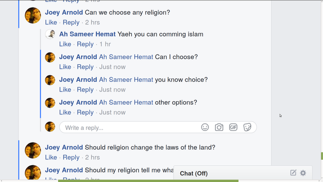 RELIGION CHOOSE ONLY ISLAM ONLY ONE OPTION SAD BUT MUSLIMS ONLY GIVE ONE OPTION TO U AND SAY CHOOSE BUT ONLY ONE TO CHOOSE BETWEEN TO BE MUSLIM OR TO DIE.png