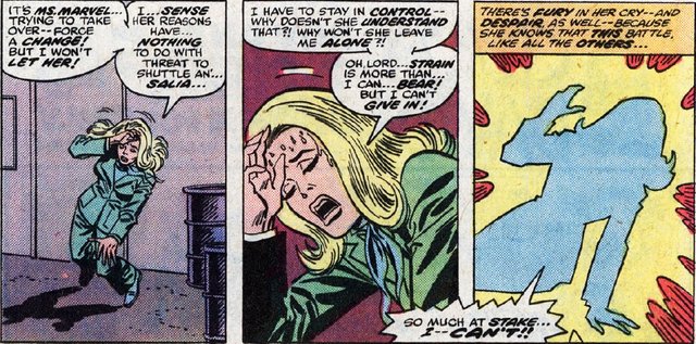 Carol Danvers fighting the change.jpg