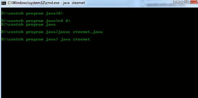 Bahasa Pemrograman Tingkat Tinggi Java Steemit