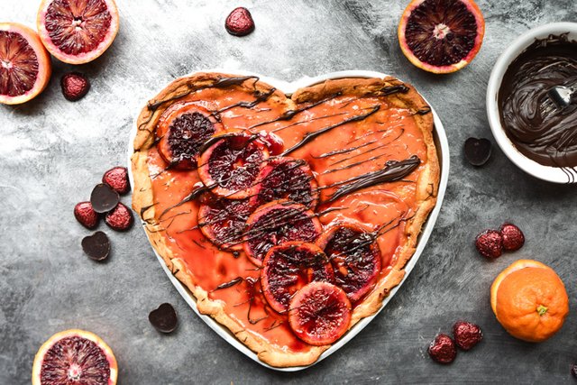 Easy Chocolate Drizzled Blood Orange Cream Tart (7).jpg