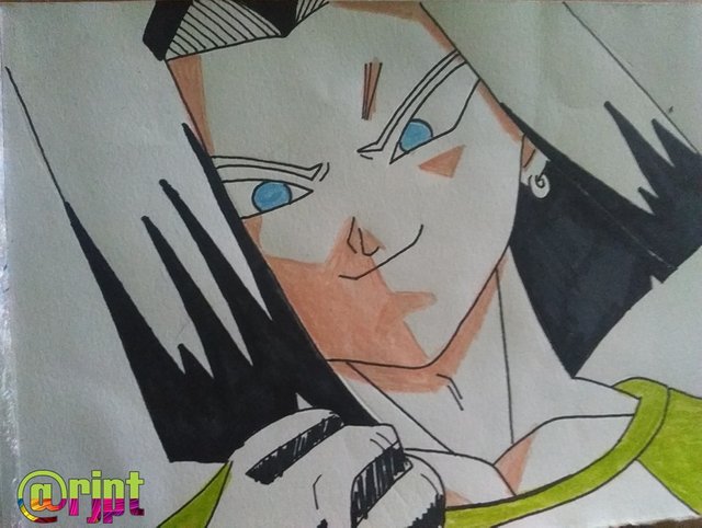 How To Draw Android 17 (Dragon Ball Super) 