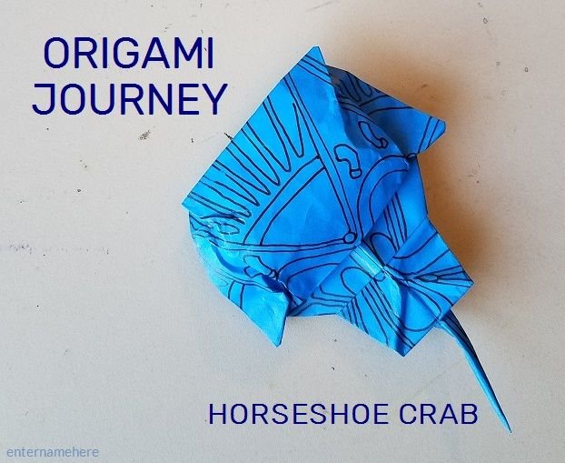 steemit-enternamehere-blue-origami-horseshoe-crab-1.jpg