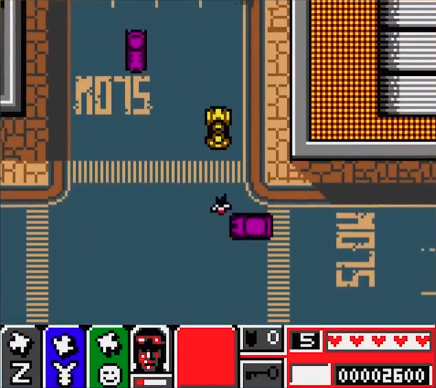 Grand Theft Auto - Game Boy Color, Game Boy Color