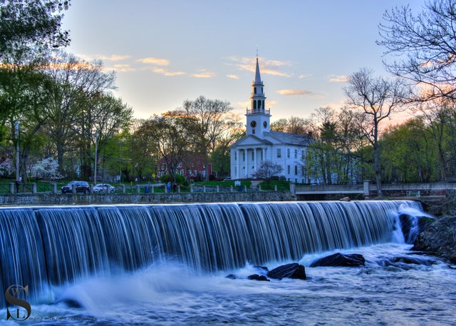 Duck pond falls and church May 2014_.jpg