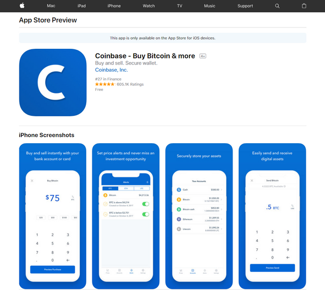 Coinbase on the app store.PNG