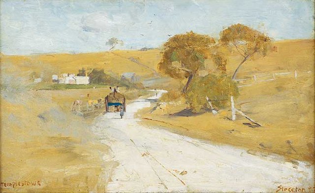 Arthur Streeton, At Templestowe, 1889.jpg