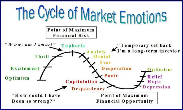 cryptocurrency dopamine injection temporary positive emotion market cycle