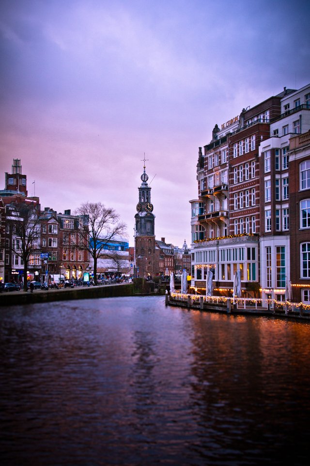 Amsterdam Munttoren Bell Tower