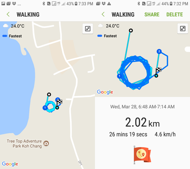 Fitness Challenge - March Report - Walking