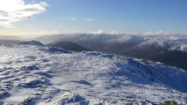 30 Firth of Clyde and Argyll hills with cotton wool clouds.jpg