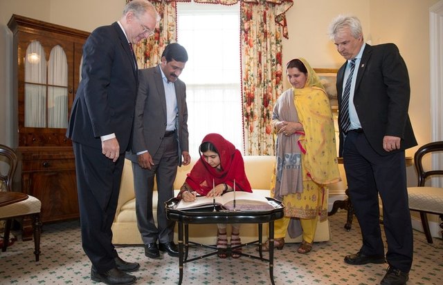 The University honours Malala Yousaf Zai.jpg