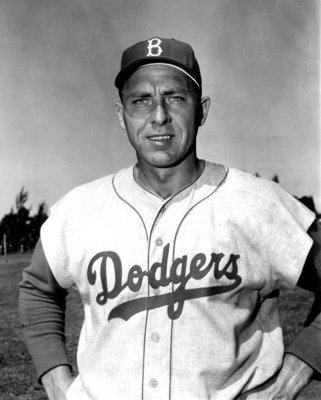 Gil Hodges & Sandy Koufax at Ebbets Field 1957 Brooklyn NY — Old NYC Photos