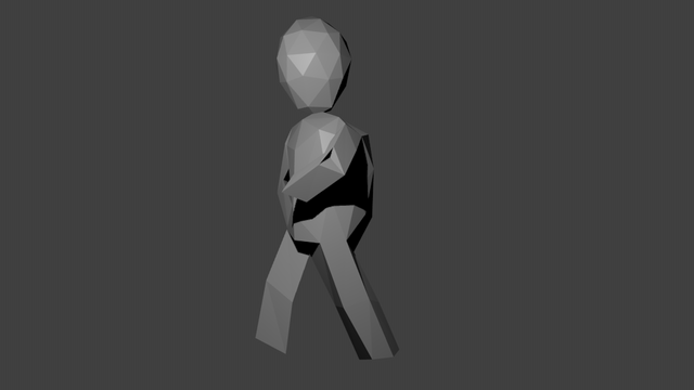 Attempt 1 of modeling a humanoid