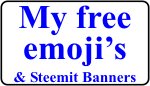 My free emojis & steemit banners.jpg