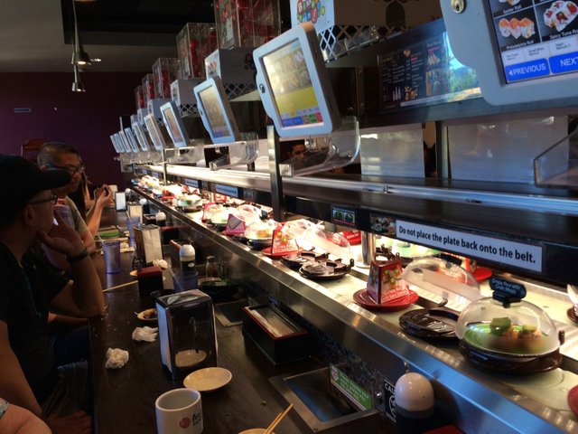 Kula revolving clearance sushi bar menu